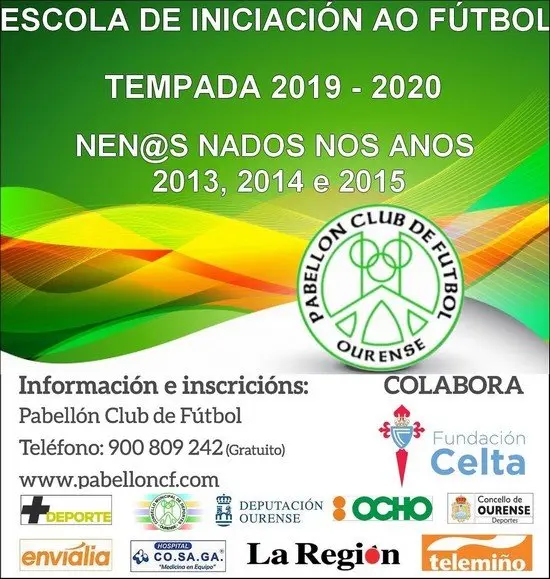 Aberta a inscrición para a Escola de Iniciación