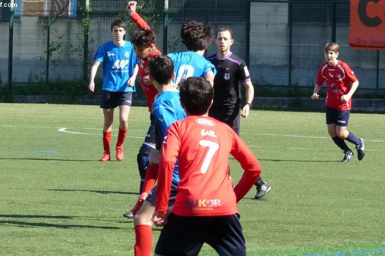 Cuarta vitoria consecutiva do Infantil "A"