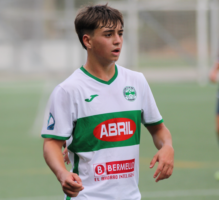 Nico foi o autor do gol pabellonista ao transformar un penalti