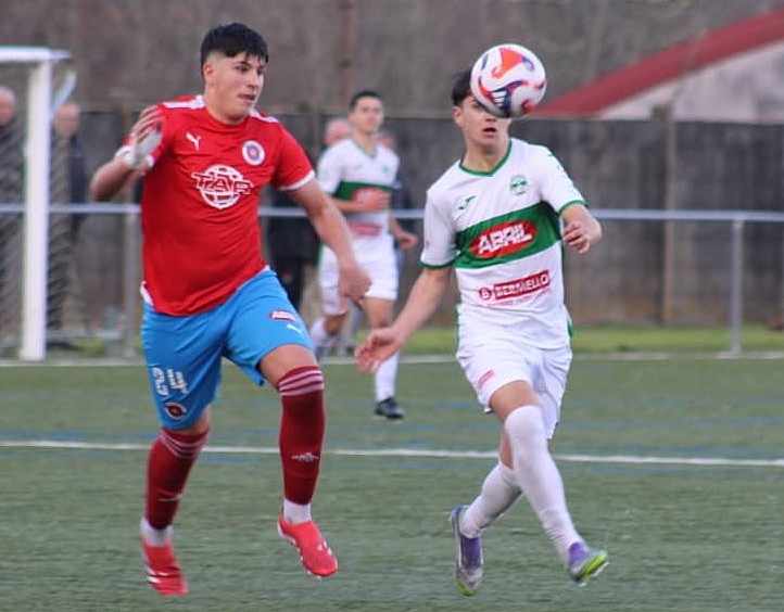 Nesta acción chegaría o gol de Nico para os nosos