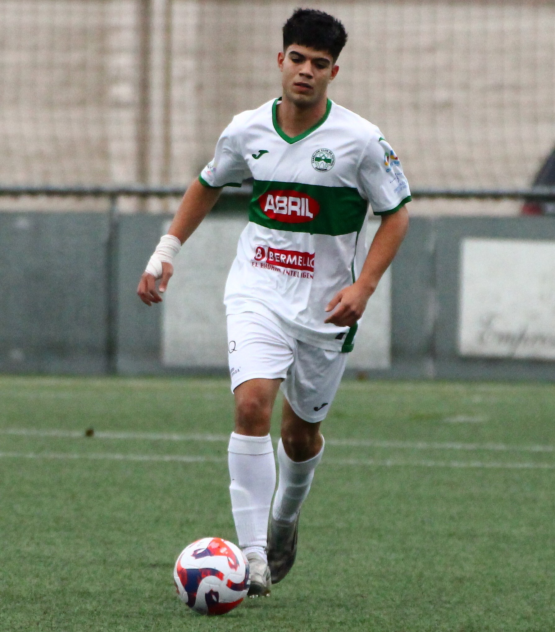 Raúl anotou o gol da victoria ante o Atlético Vilariño