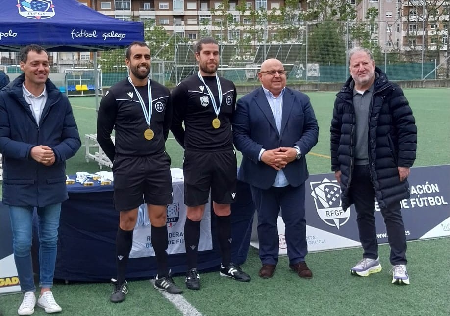 Os árbitros dos partidos